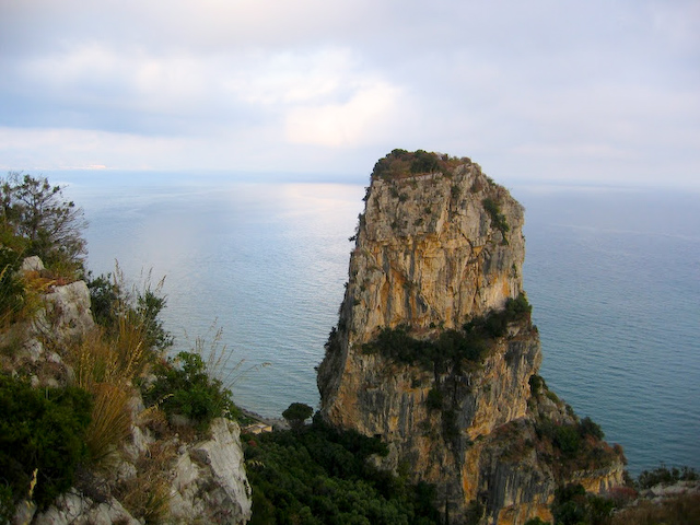 Bay of Fondi from Terracina
