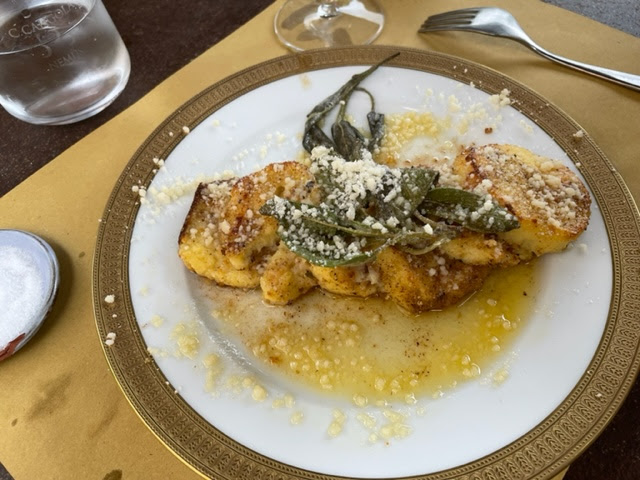 Italian dining