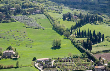 the Roman countryside