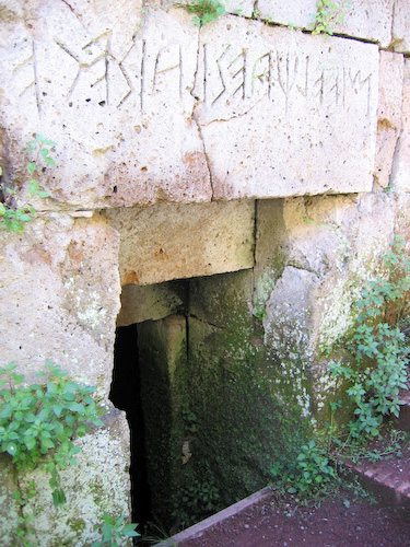 Etruscan tomb, Orvieto
