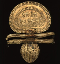 gold brooch