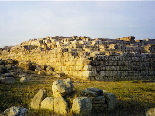 Etruscan altar, Tarquinia