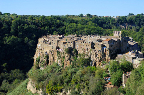 Calcata above Treja gorge