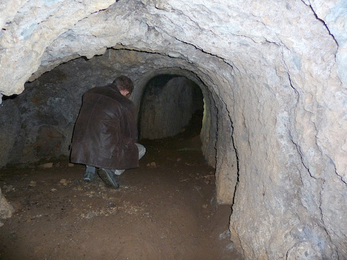 Etruscan water tunnel