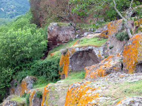 Etruscan tombs