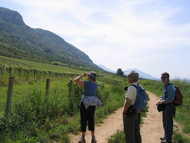 Walking to Sermoneta