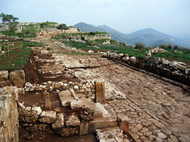 Roman street, Norba