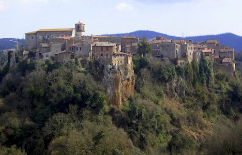 Barbarano Romano on the Via Clodia