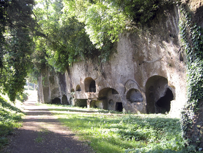 Etruscan tombs