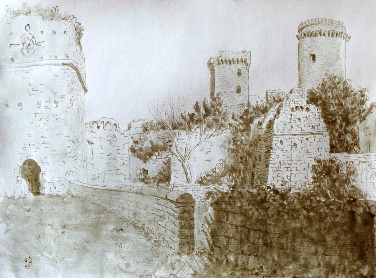 Ruins of Borgia Castle, Nepi