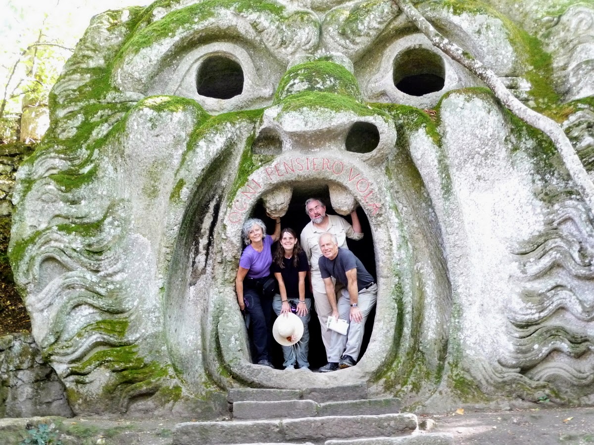 Vicino Orsini carved boulders