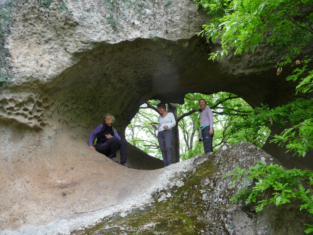 Natural rock formation