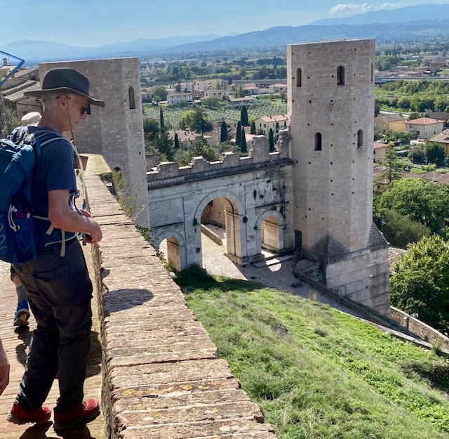 Ancient city gate, Spello