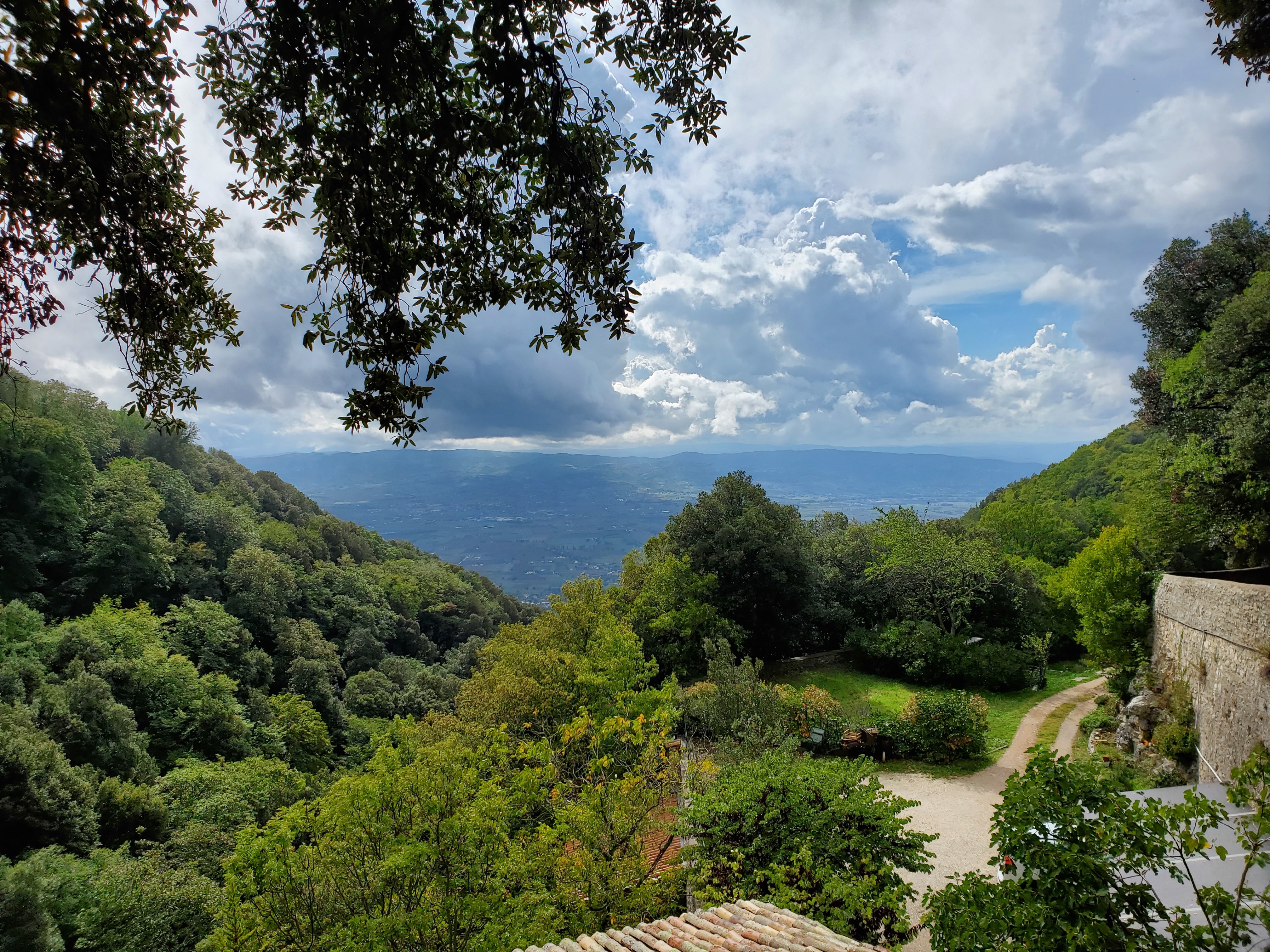 Assisi hermitage view