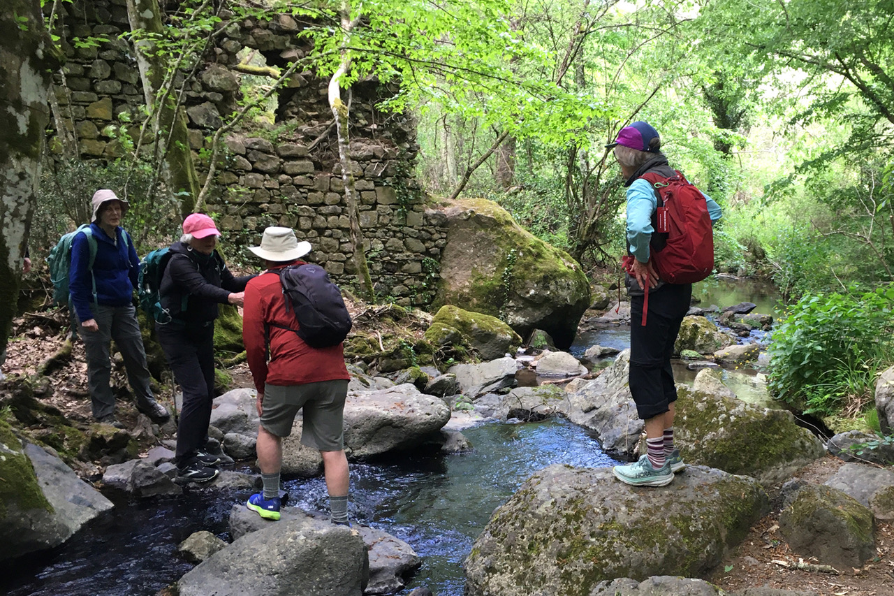 Stream crossing near Bolsena