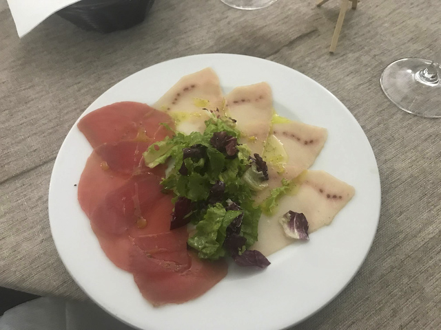 Carpaccio di pesce