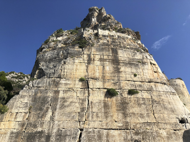 Roman road cut, Terracina