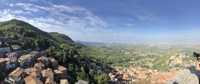View from Rocca de Papa