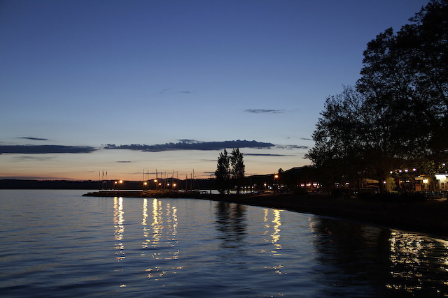 Dinner at Lake Bolsena