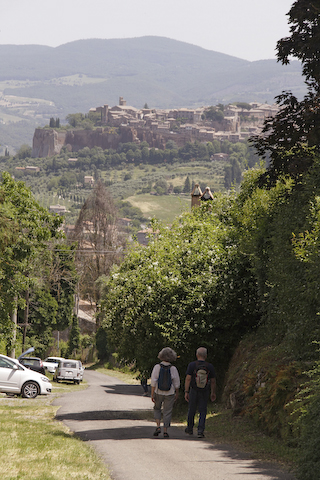 Approaching Orvieto